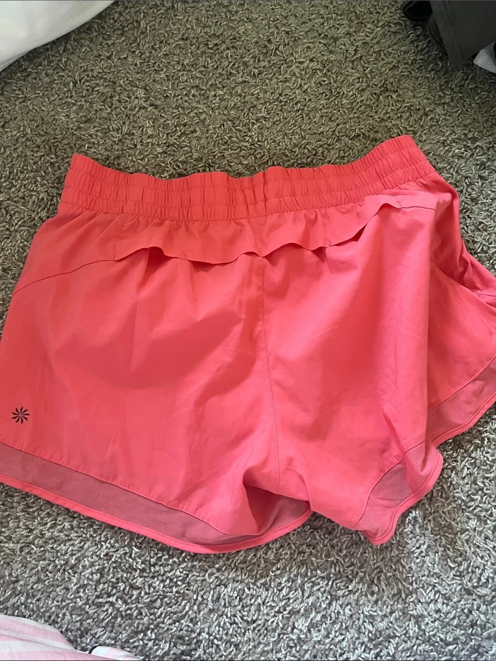 Athleta Coral Athletic Running Shorts - Picture 3 of 4
